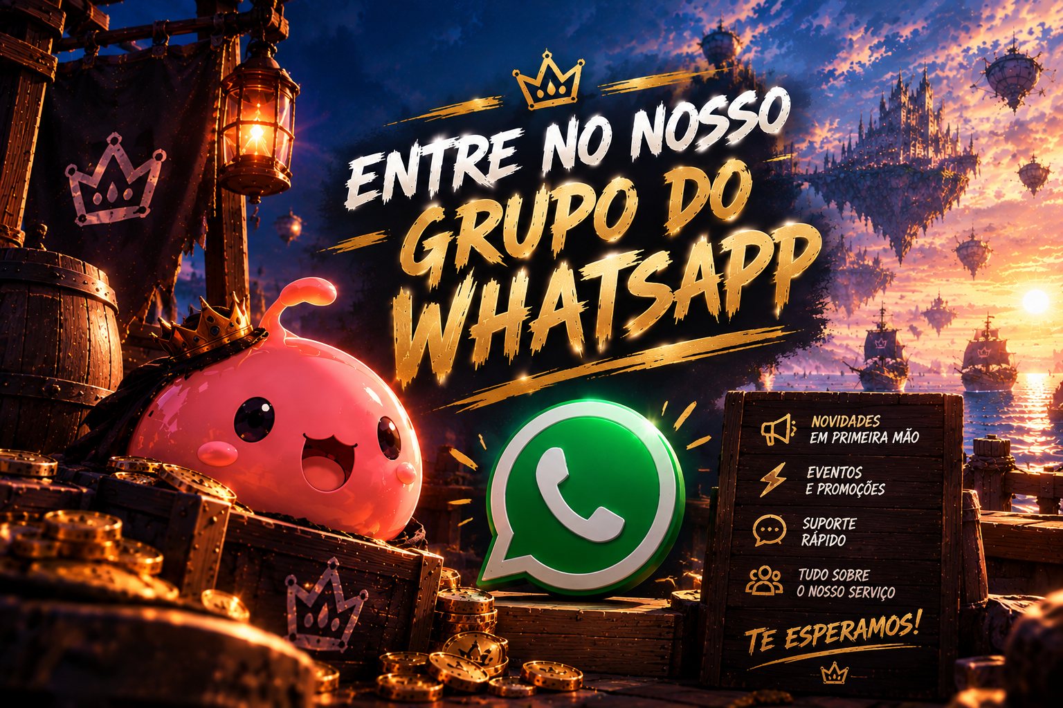 Entre no nosso grupo do WhatsApp