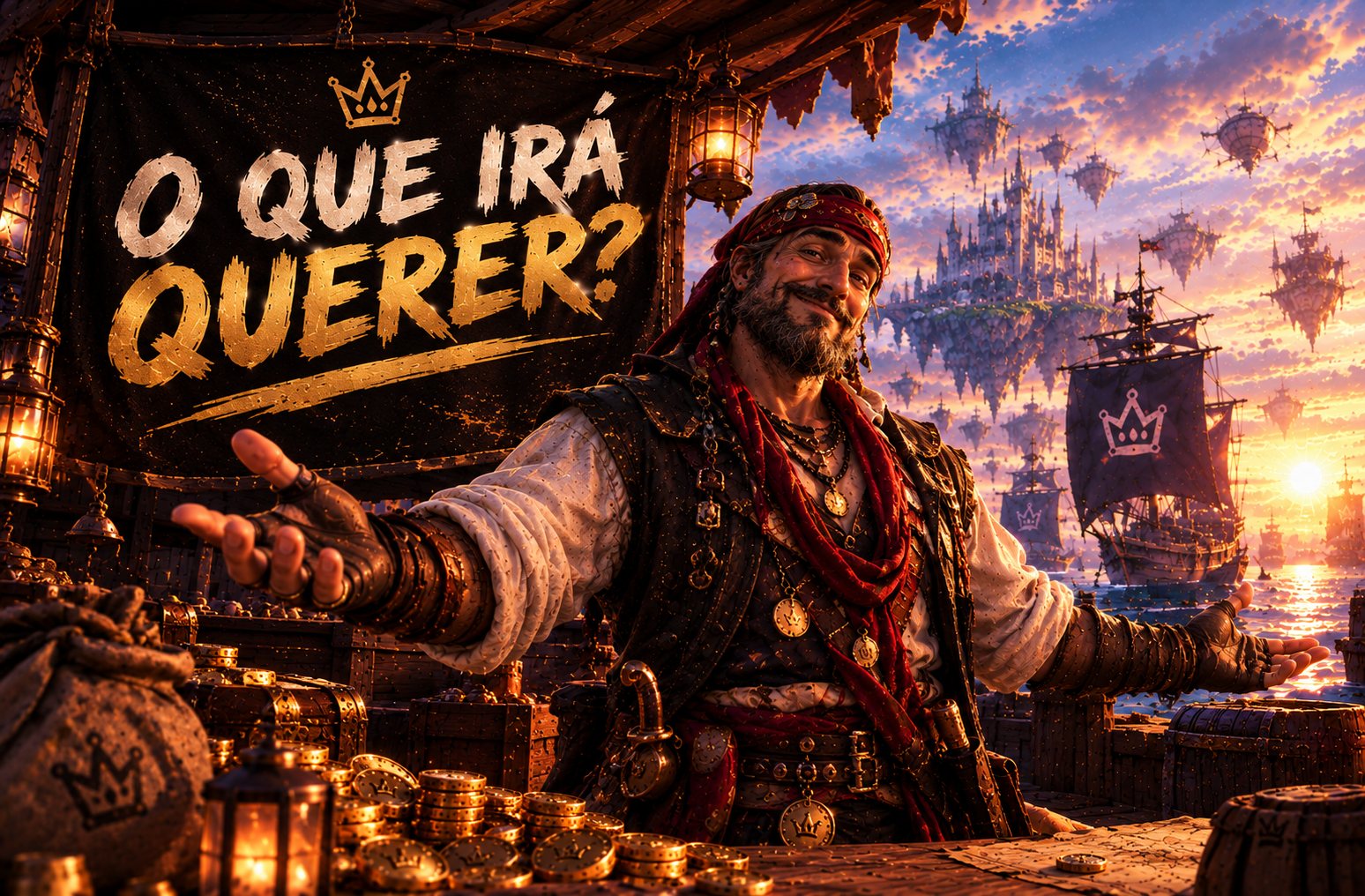 O que você vai querer?