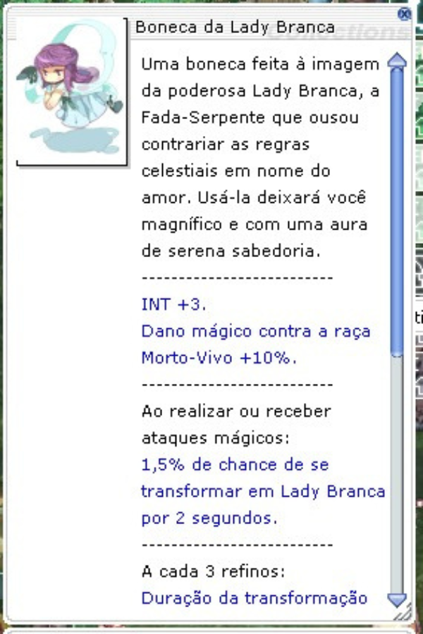 Boneca da Lady Branca - NIDHOGG