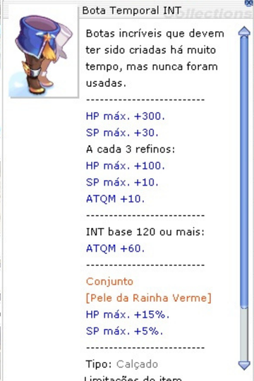 Bota Temporal INT - FREYA