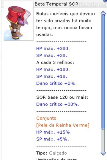 Bota Temporal SOR - FREYA