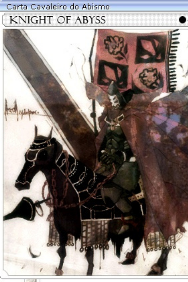Carta Cavaleiro do Abismo - FREYA