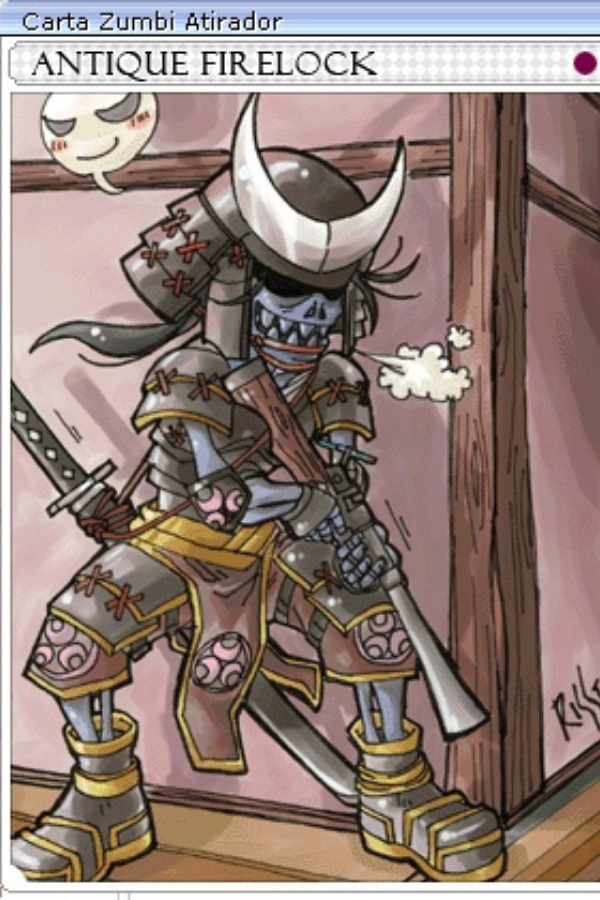 Carta Zumbi Atirador - FREYA