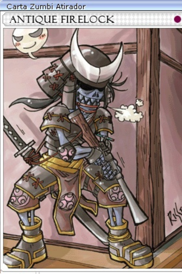 Carta Zumbi Atirador - FREYA