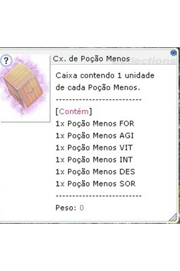 Cx. de Poção Menos - FREYA