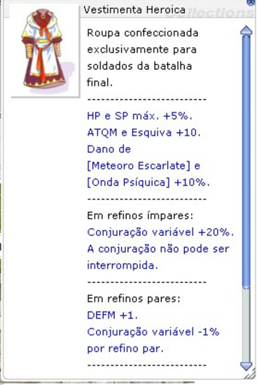 Vestimenta Heroica - FREYA