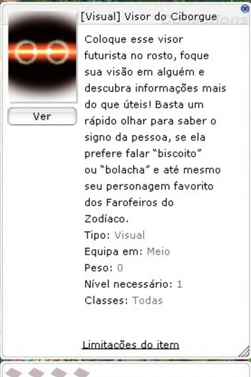 Visor do Ciborgue - FREYA